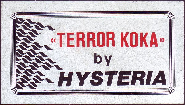 Hysteria - Terror Koka | New Music International (NMX 380) - main Hysteria - Terror Koka | New Music International (NMX 380) - main