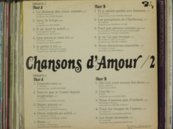 Various - Chansons D'Amour/2 | Barclay (85018/19) - 2 Various - Chansons D'Amour/2 | Barclay (85018/19) - 2