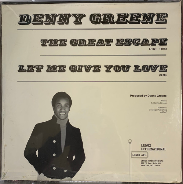 Denny Greene - The Great Escape | Lenox International (32-1) - 3