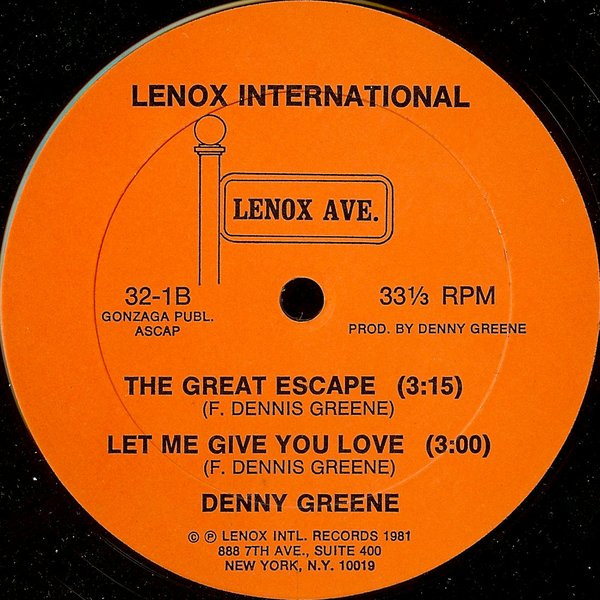 Denny Greene - The Great Escape | Lenox International (32-1) - 5