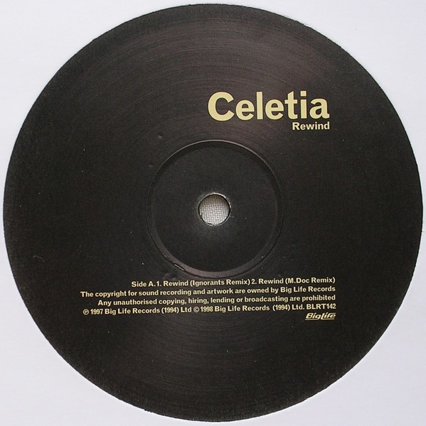 Celetia - Rewind | Big Life (BLRT 142) - 3