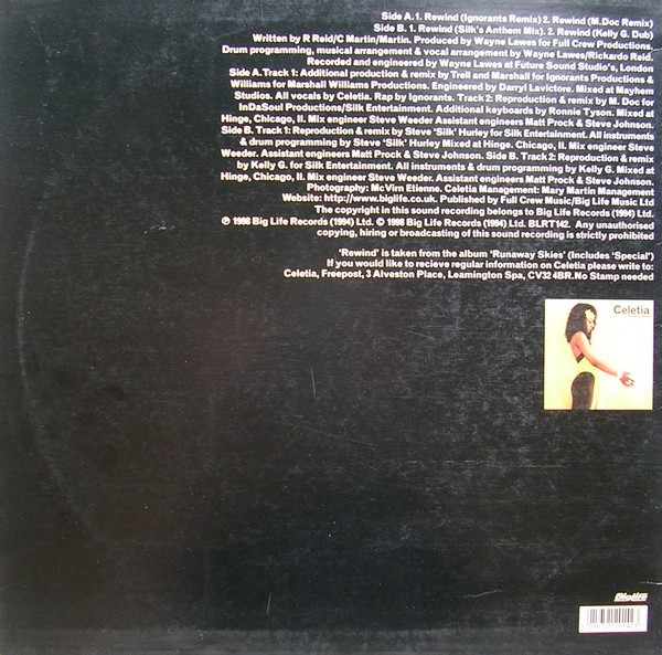 Celetia - Rewind | Big Life (BLRT 142) - 2