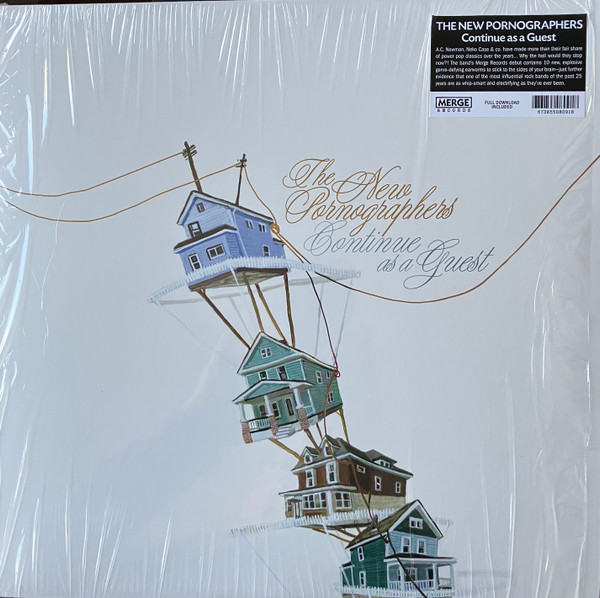 The New Pornographers - Continue As A Guest | Merge Records (MRG809) - main The New Pornographers - Continue As A Guest | Merge Records (MRG809) - main