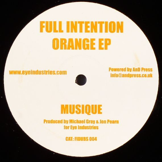 Full Intention - Orange EP | Eye Industries (FIDUBS 004) - main