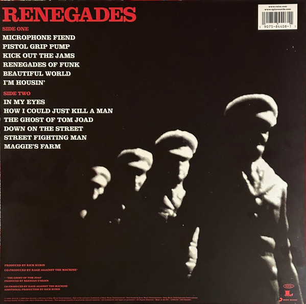 Rage Against The Machine - Renegades | Epic (19075844081) - 2 Rage Against The Machine - Renegades | Epic (19075844081) - 2