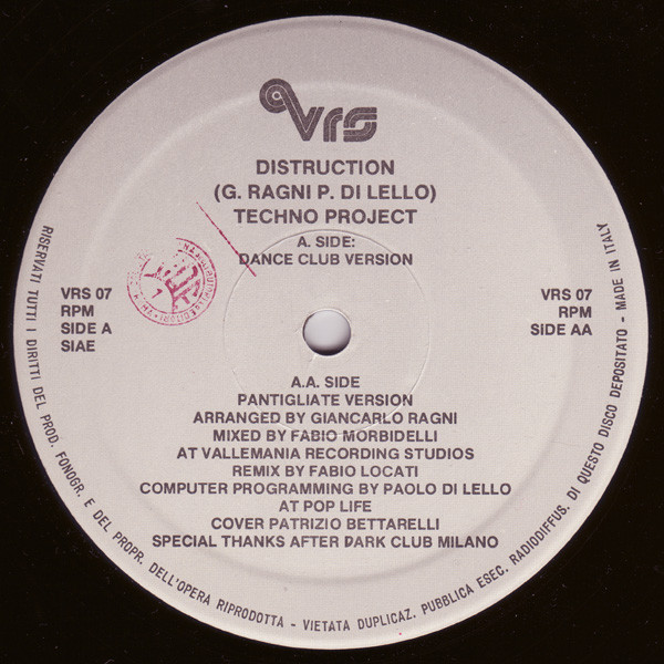 Techno Project - Distruction | Vrs (VRS 07) - 3