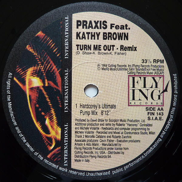 Praxis Feat. Kathy Brown - Turn Me Out - Remix | Flying International (FIN 143) - 4 Praxis Feat. Kathy Brown - Turn Me Out - Remix | Flying International (FIN 143) - 4