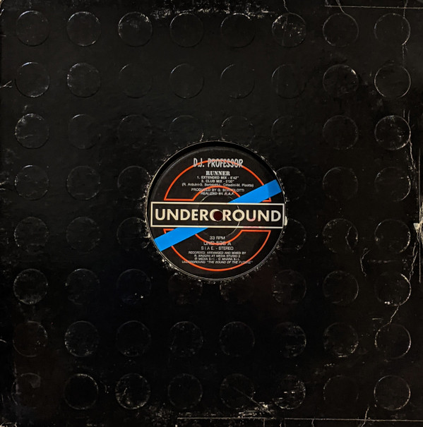 D.J. Professor - Runner / Anxiety | Underground (UND 536) - 3 D.J. Professor - Runner / Anxiety | Underground (UND 536) - 3