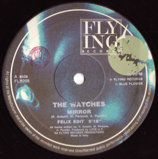 The Watches - Mirror | Flying Records (FLY 056) - 2 The Watches - Mirror | Flying Records (FLY 056) - 2