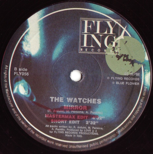 The Watches - Mirror | Flying Records (FLY 056) - 3 The Watches - Mirror | Flying Records (FLY 056) - 3