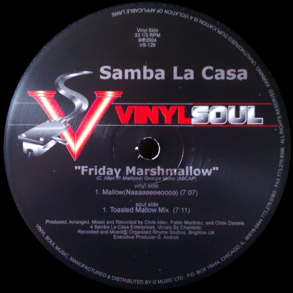 Samba La Casa - Friday Marshmallow | Vinyl Soul (VS-126) - main Samba La Casa - Friday Marshmallow | Vinyl Soul (VS-126) - main