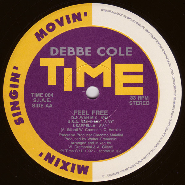 Debbe Cole - Feel Free | TIME (TIME 004) - 5 Debbe Cole - Feel Free | TIME (TIME 004) - 5