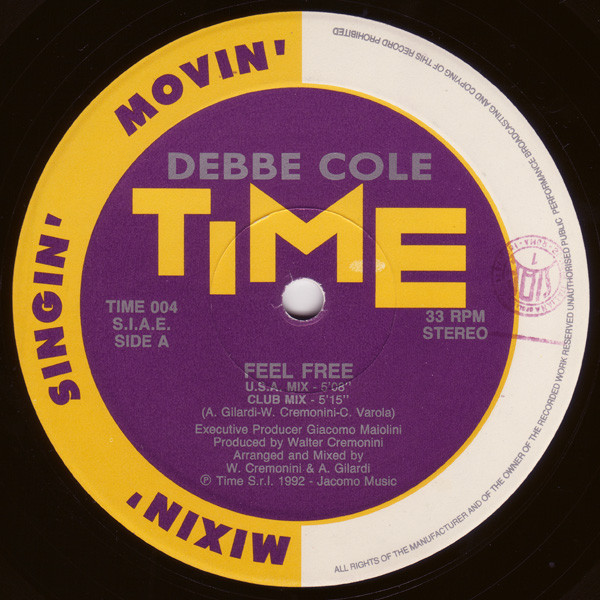 Debbe Cole - Feel Free | TIME (TIME 004) - 4 Debbe Cole - Feel Free | TIME (TIME 004) - 4