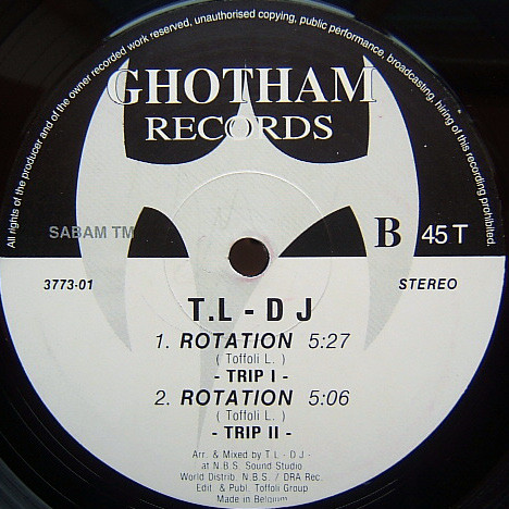 T. L - D J - Rotation | Ghotham Records (3773-01) - 2