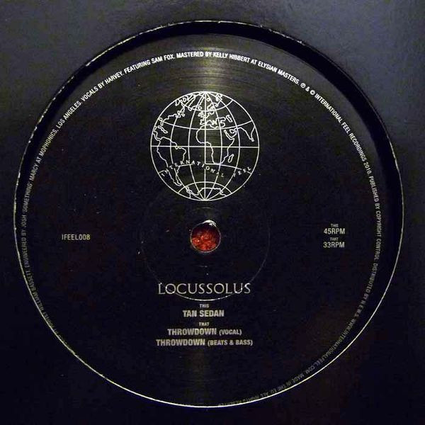Locussolus - Tan Sedan / Throwdown | International Feel Recordings (IFEEL008) - main