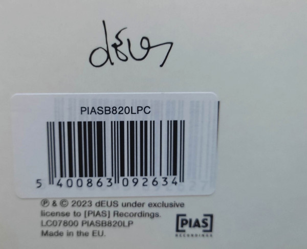 dEUS - How To Replace It | [PIAS] Recordings (PIASB820LP) - 14