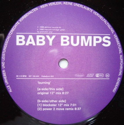 Baby Bumps - Burning | Palladium (PALLADIUM 002) - main