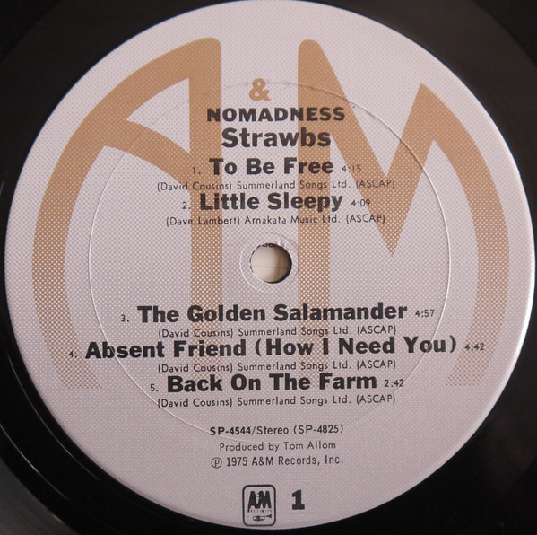 Strawbs - Nomadness | A&M Records (SP-4544) - 3 Strawbs - Nomadness | A&M Records (SP-4544) - 3