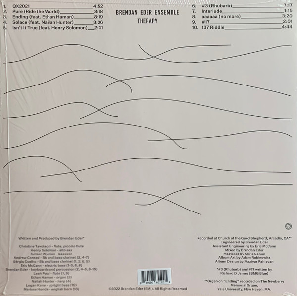 Brendan Eder Ensemble - Therapy | Not On Label (none) - 2 Brendan Eder Ensemble - Therapy | Not On Label (none) - 2