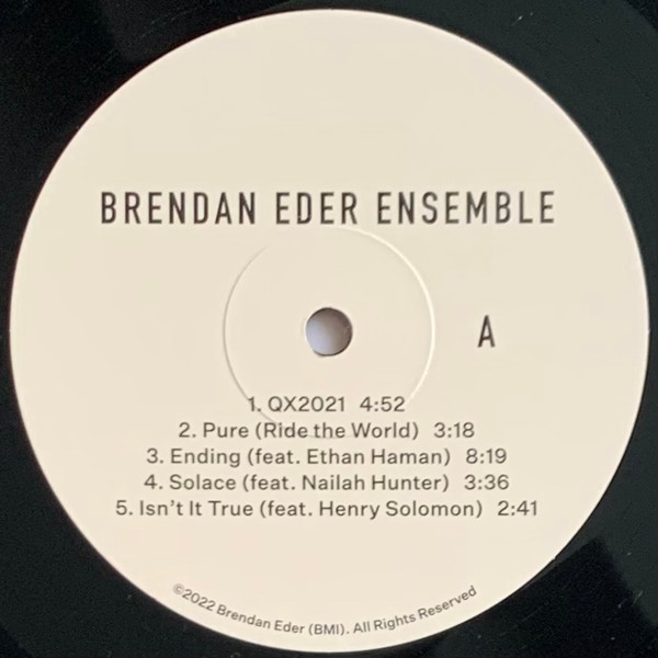 Brendan Eder Ensemble - Therapy | Not On Label (none) - 3 Brendan Eder Ensemble - Therapy | Not On Label (none) - 3