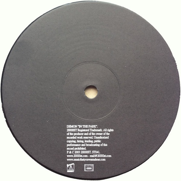 Demon - In The Park | 20000st (ST041) - 4
