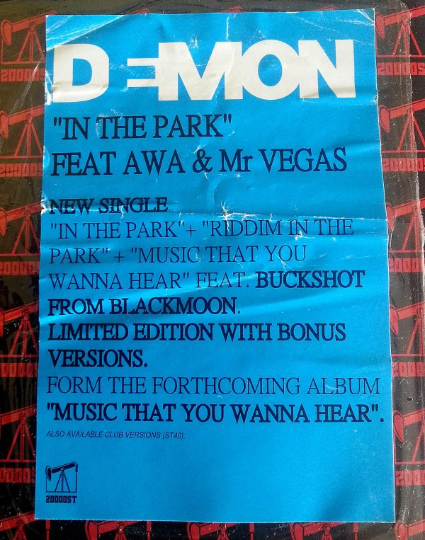 Demon - In The Park | 20000st (ST041) - 2