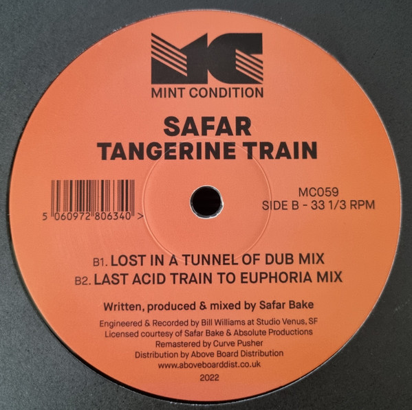 Safar - Tangerine Train | Mint Condition (MC059) - 2