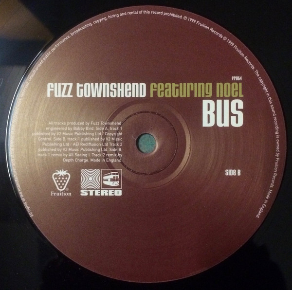 Fuzz Townshend - Bus | Fruition Records (FRUT4) - 3 Fuzz Townshend - Bus | Fruition Records (FRUT4) - 3