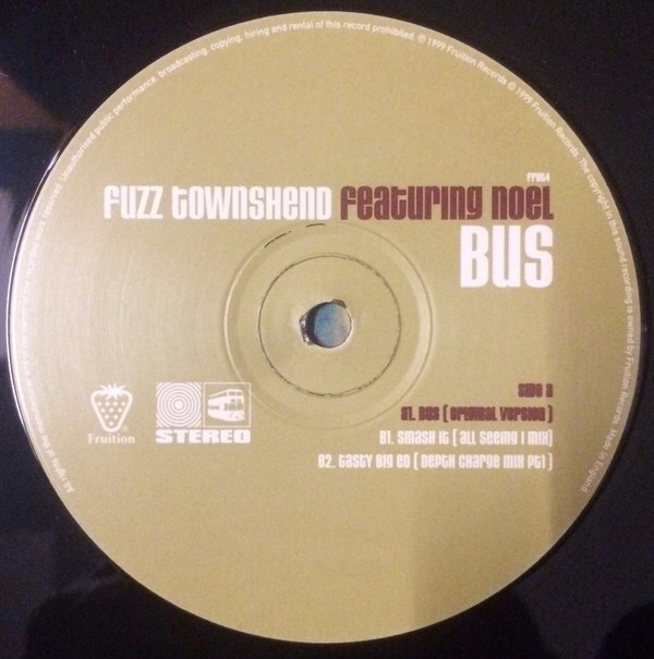 Fuzz Townshend - Bus | Fruition Records (FRUT4) - 2 Fuzz Townshend - Bus | Fruition Records (FRUT4) - 2
