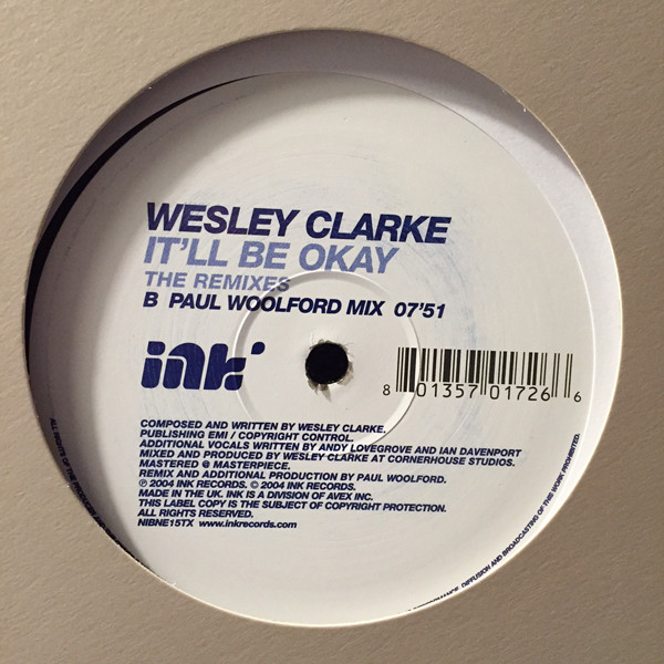 Wez Clarke - It'll Be Okay (The Remixes) | Ink Records (NIBNE15TX) - 3