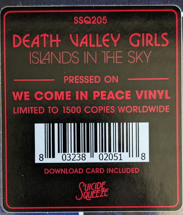 Death Valley Girls - Islands In The Sky | Suicide Squeeze (SSQ205) - 4 Death Valley Girls - Islands In The Sky | Suicide Squeeze (SSQ205) - 4