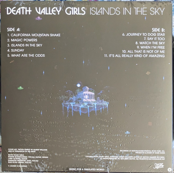 Death Valley Girls - Islands In The Sky | Suicide Squeeze (SSQ205) - 2 Death Valley Girls - Islands In The Sky | Suicide Squeeze (SSQ205) - 2