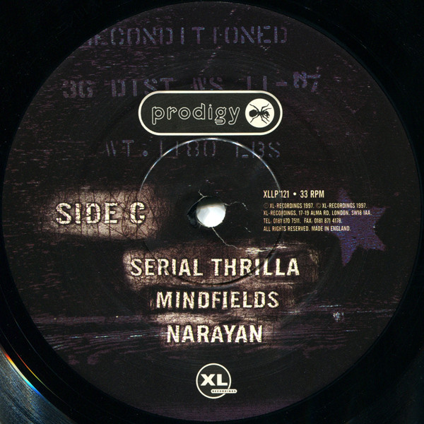 The Prodigy - The Fat Of The Land | XL Recordings (XLLP 121) - 5