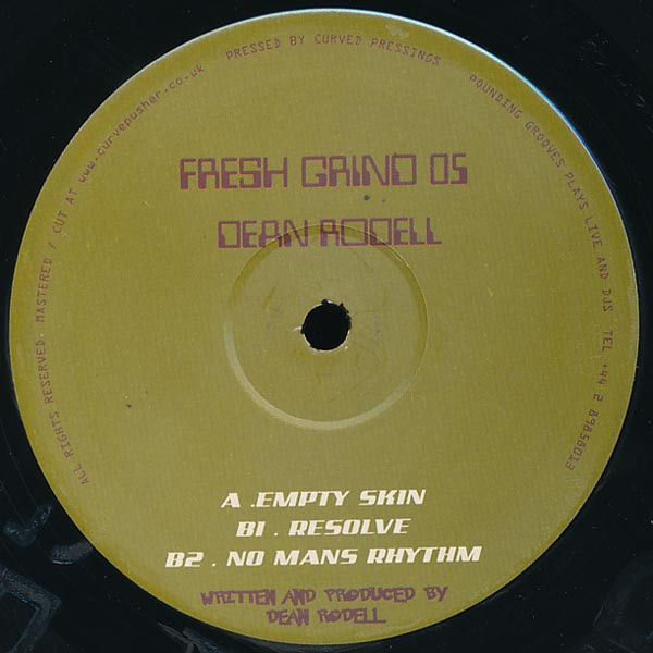 Dean Rodell - Empty Skin | Fresh Grind Recordings (FG005) - main