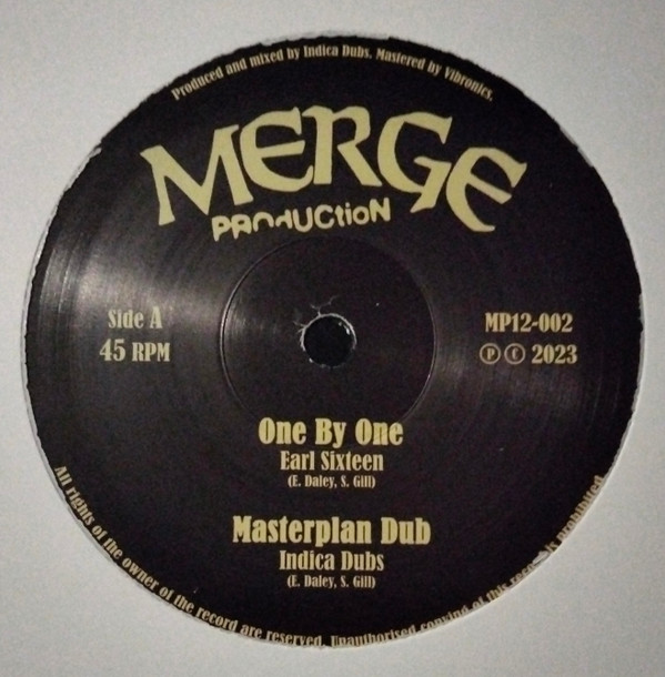 Earl Sixteen - One By One | Merge Productions (MP12-002) - main