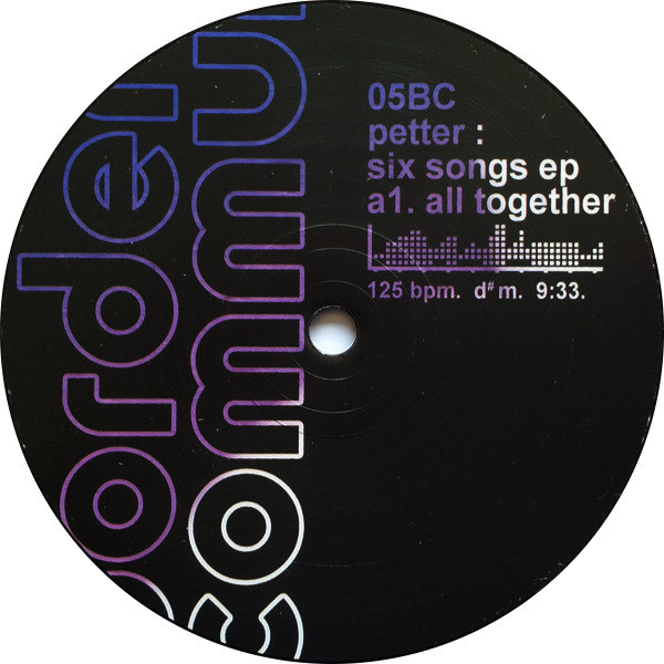 Petter - Six Songs EP | Border Community (05BC) - 3 Petter - Six Songs EP | Border Community (05BC) - 3