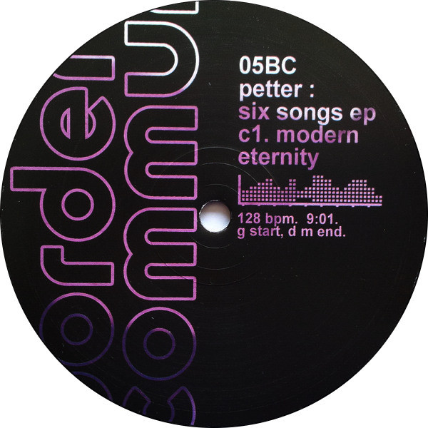 Petter - Six Songs EP | Border Community (05BC) - 5 Petter - Six Songs EP | Border Community (05BC) - 5