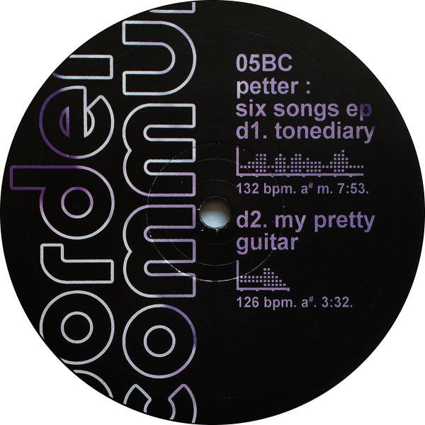 Petter - Six Songs EP | Border Community (05BC) - 6 Petter - Six Songs EP | Border Community (05BC) - 6