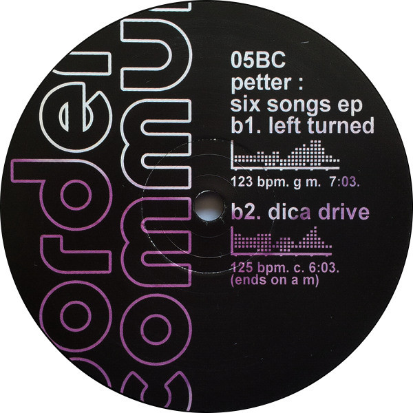 Petter - Six Songs EP | Border Community (05BC) - 4 Petter - Six Songs EP | Border Community (05BC) - 4