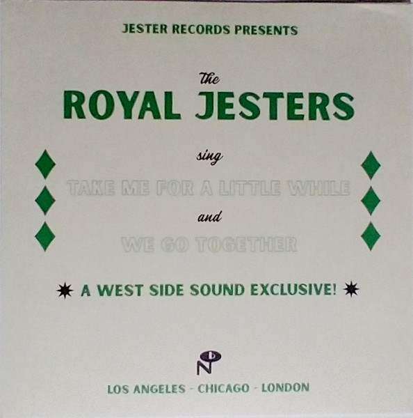 The Royal Jesters - Take Me For A Little While / We Go Together | Numero Group (ES-082) - 2