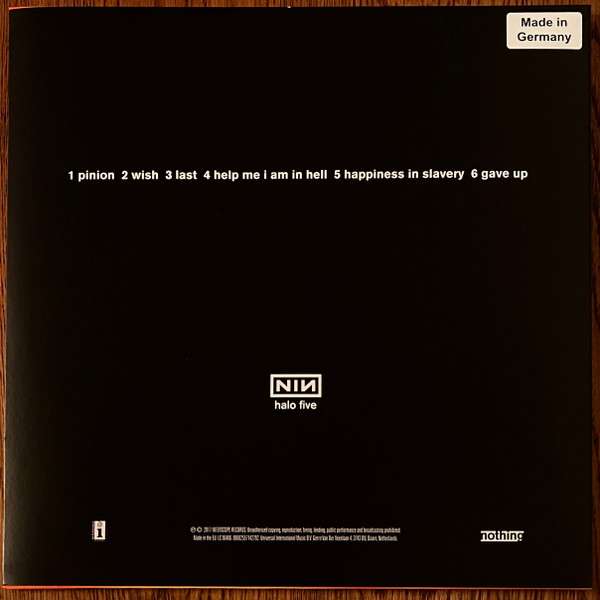 Nine Inch Nails - Broken (LP + 7" - Definitive Edition - Europe Release) [Vinyl] | Nothing Records (00602557142792) - 3