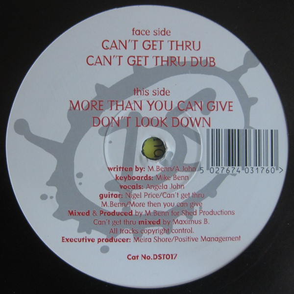 Visitor - Can't Get Thru | On Delancey Street (DST 017)