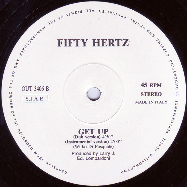 Fifty Hertz - Get Up | Out (OUT 3406) - 4