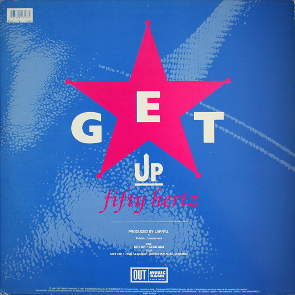 Fifty Hertz - Get Up | Out (OUT 3406) - 2