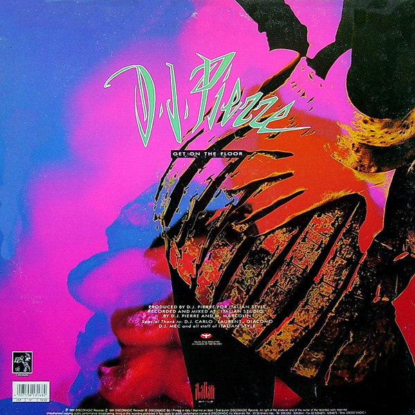D.J. Pierre - Get On The Floor | Italian Style Production (ISP 1050) - 2 D.J. Pierre - Get On The Floor | Italian Style Production (ISP 1050) - 2