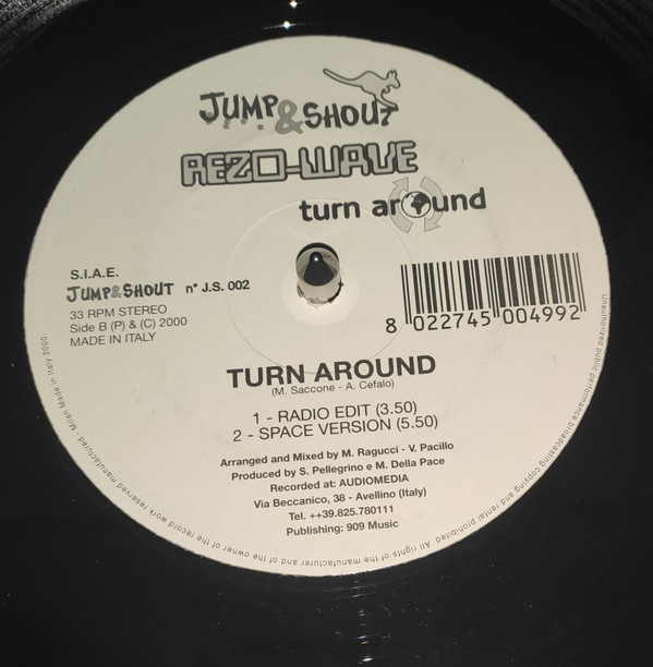 Rezo-Wave - Turn Around | Jump & Shout Records (J.S. 002) - 2 Rezo-Wave - Turn Around | Jump & Shout Records (J.S. 002) - 2
