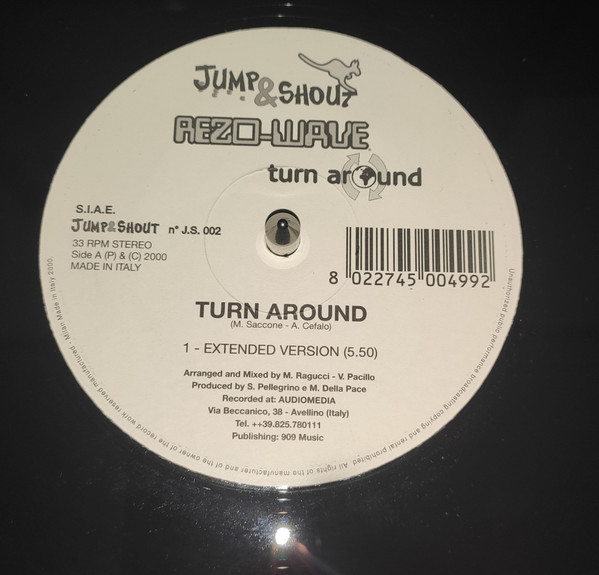 Rezo-Wave - Turn Around | Jump & Shout Records (J.S. 002) - main Rezo-Wave - Turn Around | Jump & Shout Records (J.S. 002) - main