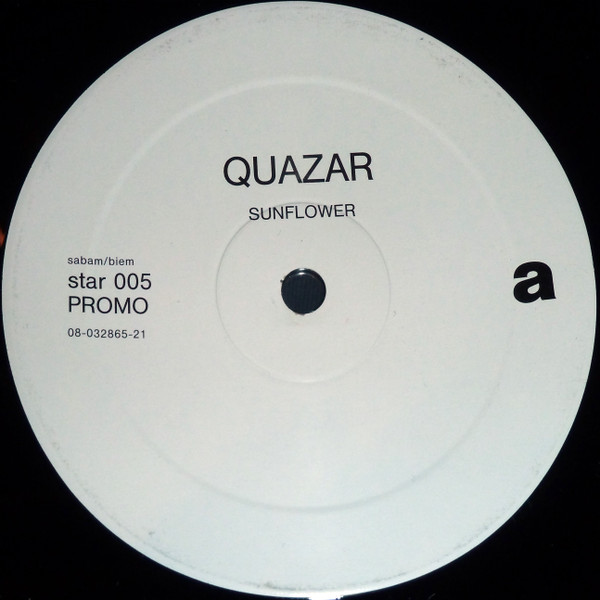 Quazar - Sunflower | Seven Stars Records (STAR 005 PROMO) - main Quazar - Sunflower | Seven Stars Records (STAR 005 PROMO) - main
