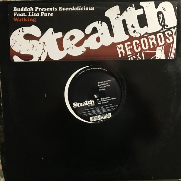 Buddah Presents Everdelicious Feat. Lisa Pure - Walking | Stealth Records (STEALTH 15) - main Buddah Presents Everdelicious Feat. Lisa Pure - Walking | Stealth Records (STEALTH 15) - main