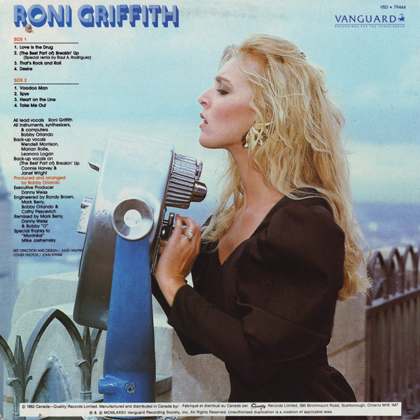 Roni Griffith - Roni Griffith [Vinyl] | Vanguard (VSD 79444) - 2